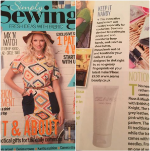 SEAMS Hand Cream Non-greasy 